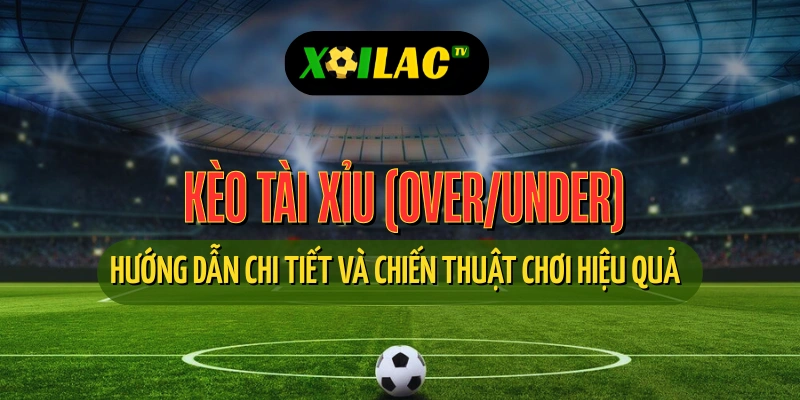 Kèo Tài Xỉu (Over/Under) - Hướng Dẫn Chi Tiết và Chiến Thuật Chơi Hiệu Quả 1 Cách chơi kèo tài xỉu chi tiết và mẹo cược hiệu quả