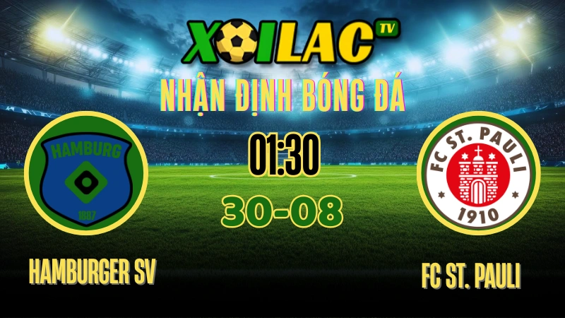 Soi kèo, nhận đinh Hamburger SV vs FC St. Pauli (Bundesliga 2025-26) 1 Soi kèo và nhận định Hamburger vs St. Pauli – Bundesliga hôm nay